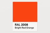 RAL 2008 Bright Red Orange - 400ml Aerosol Spray Paint Any Finish