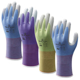 SHOWA 370 Lightweight Gardening Multi Purpose Grip Safety Gloves (PACK of 4 PAIRS)