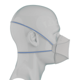 SKYTEC 4520 FFP2 Premium 3-Panel Fold Flat Disposable Respirator Masks (PACK of 20)