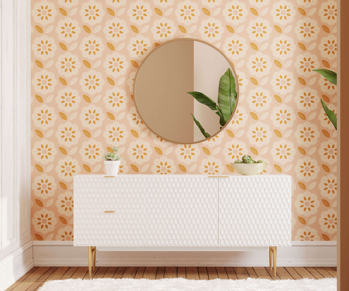Slice Perfect Styling Retro Vibe Wallpaper