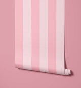 Sorbet Create Stunningly Unapologetic Striped Wallpaper