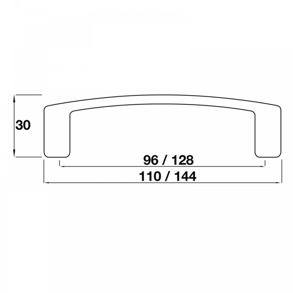Stainless Steel Cupboard Door Cabinet Handle – M4TEC Clathy S8