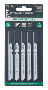 T118A Metal Cutting Jigsaw blades - 1188