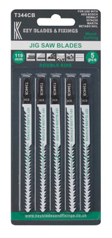 T344CB Double sided Jigsaw Blades - 1211