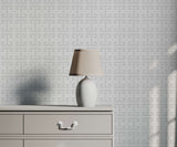 Theo Greek Key Geometric Wallpaper