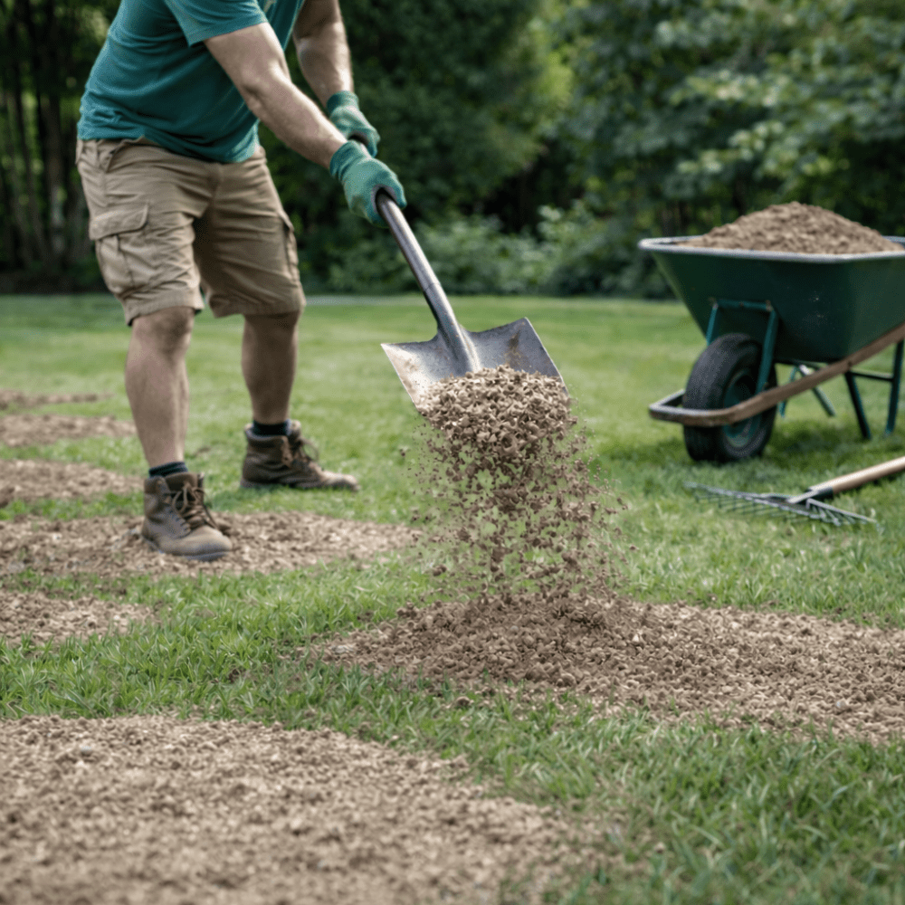 Lawn Dressing Sand for lawns and over-seeding