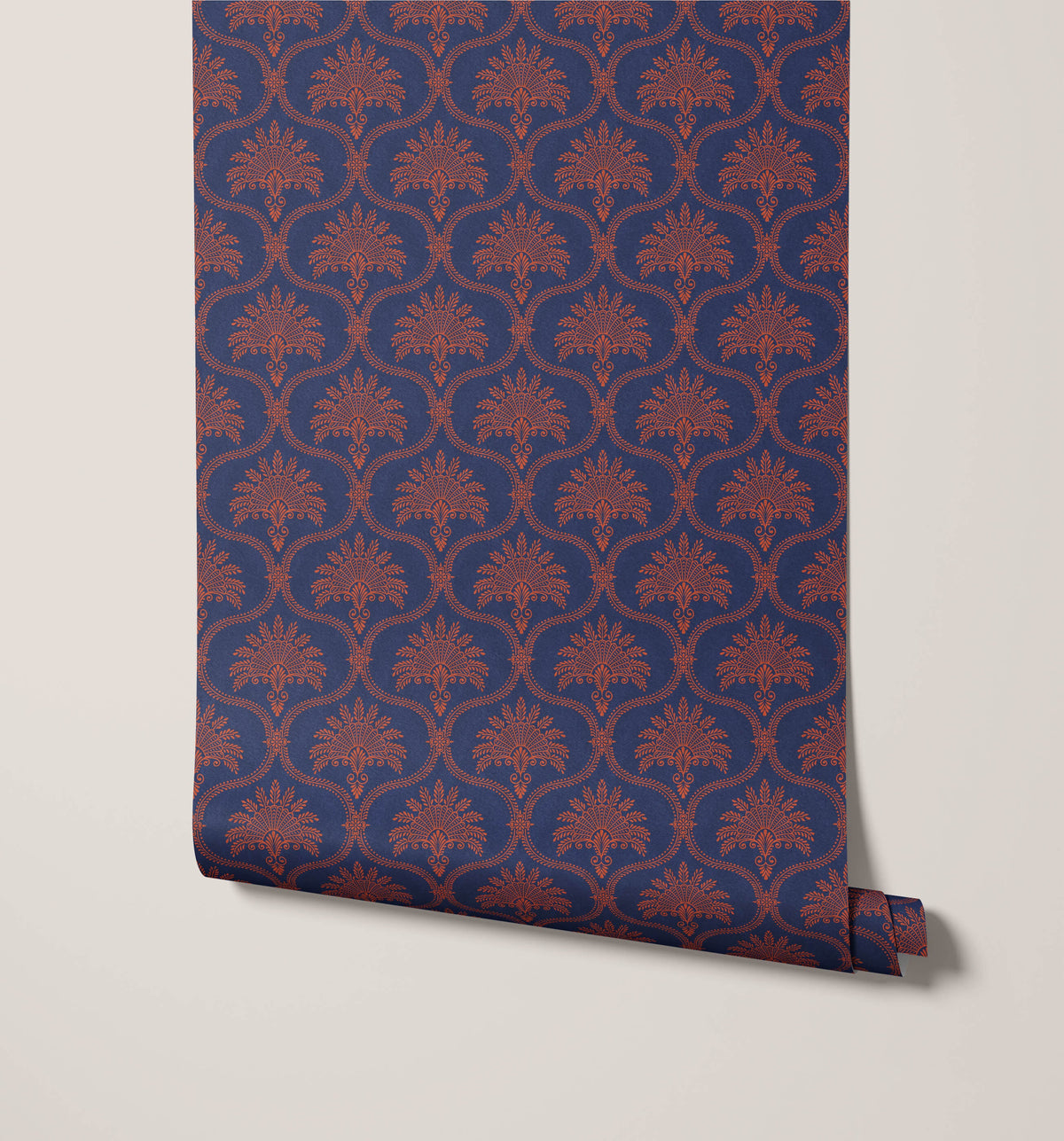 Toussan Vintage Ornamental Wallpaper