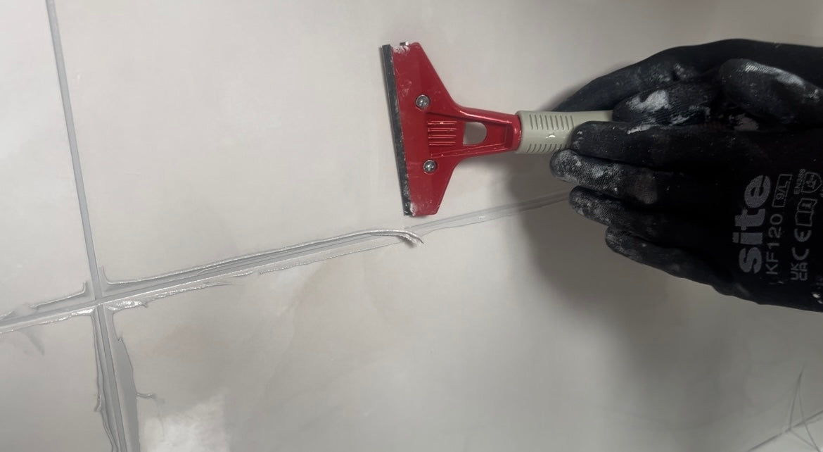 GoPoxy Epoxy Grout – “No-Mess” Peel-Off, Twin-Cartridge