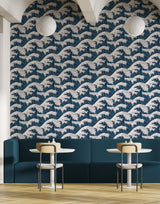 Wave Japanese Ukiyo-e Wallpaper