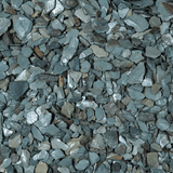 Welsh Green Crushed Slate Chippings 20mm Bulk Bag