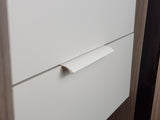 White Aluminium Cabinet Handle – Modern Cupboard, Drawer & Door Pull (Pack of 10)