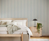 Wiggle Wavy Stripe Wallpaper