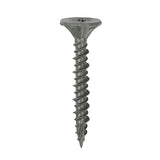 Drywall Construction Timber Stud Cement Board Screws - PH - Countersunk Wafer - Twin-Cut - Exterior - Silver Organic