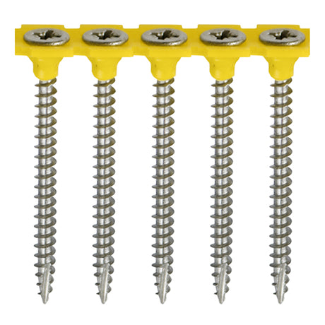 Collated Classic Multi-Purpose Screws - PZ - Double Countersunk - A2 Stainless Steel