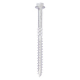 Timber Frame Construction & Landscaping Screws - Hex - Exterior - Silver Organic