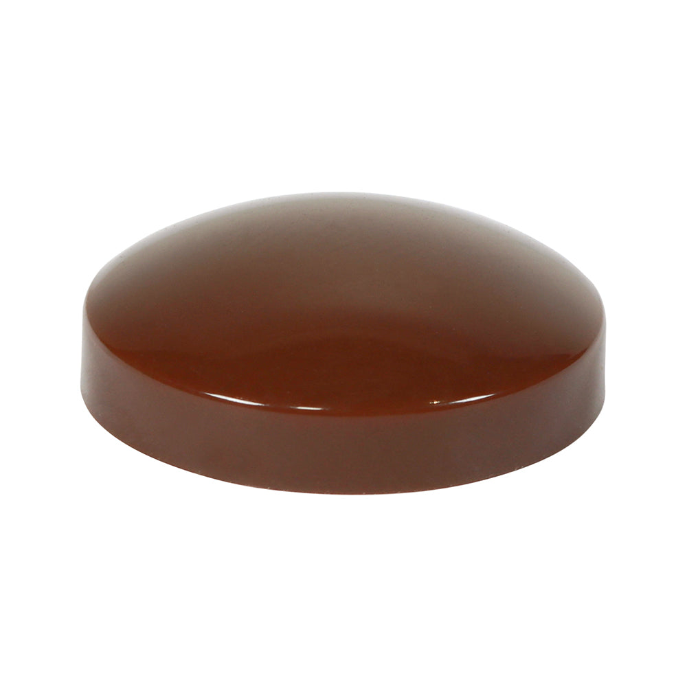 Two Piece Screw Caps - Brown