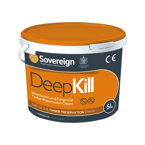 Sovreign Deepkill 5L Internal Woodworm & Timber Treatment