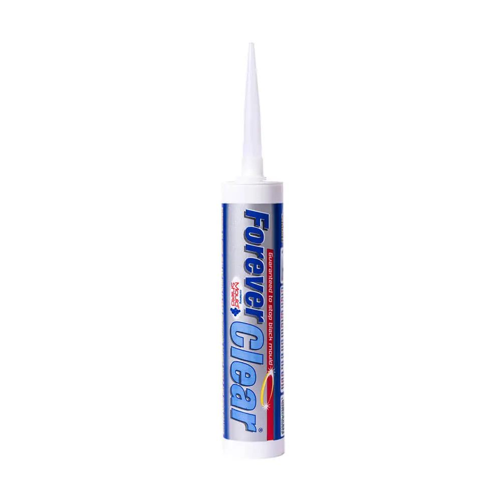 EVERBUILD® Forever White®, Forever Clear®, and Forever Ivory® Silicone Sealants – 295ml