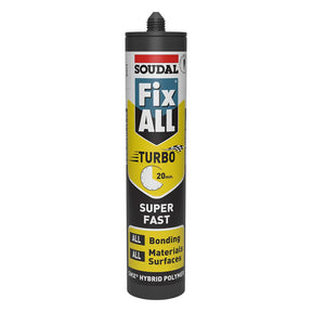 Soudal Fix ALL Turbo - Ultra-Fast Curing MS Polymer Adhesive
