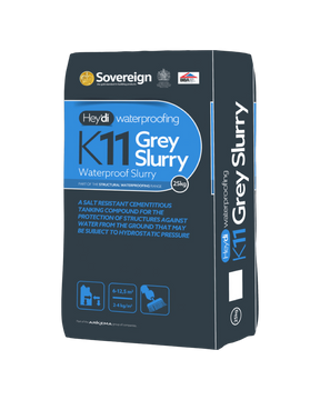 Sovereign Hey'Di K11 Tanking Compound Salt-Resistant Cementitious Waterproofing Slurry for Positive & Negative Pressure Applications