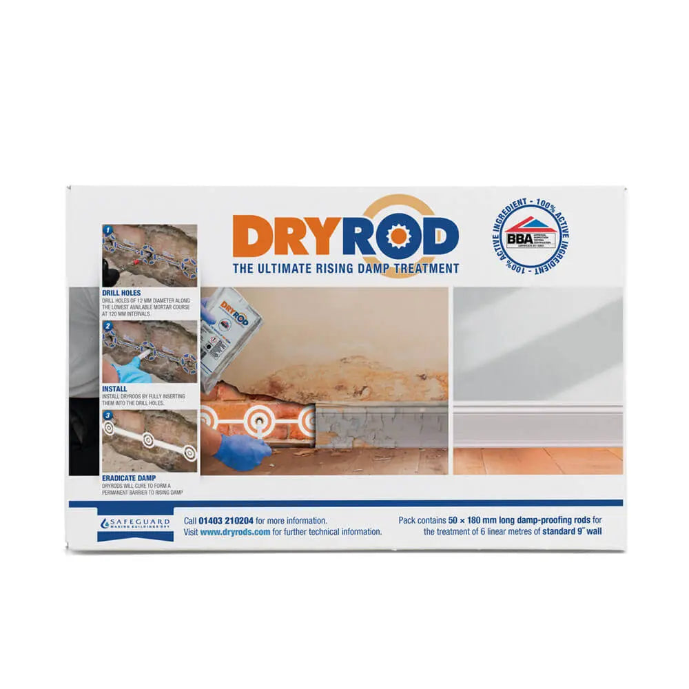 Dryrod Damp-Proofing Rods - 10 Pack