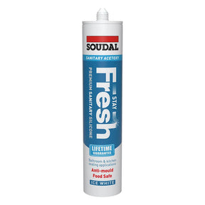 Soudal Stay Fresh Premium Acetoxy Silicone